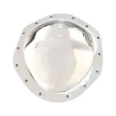 Bous Performance 14-Bolts Steel Rear Differential Cover with 9.5 in. Ring Gear for GM Car, Chrome C23834C